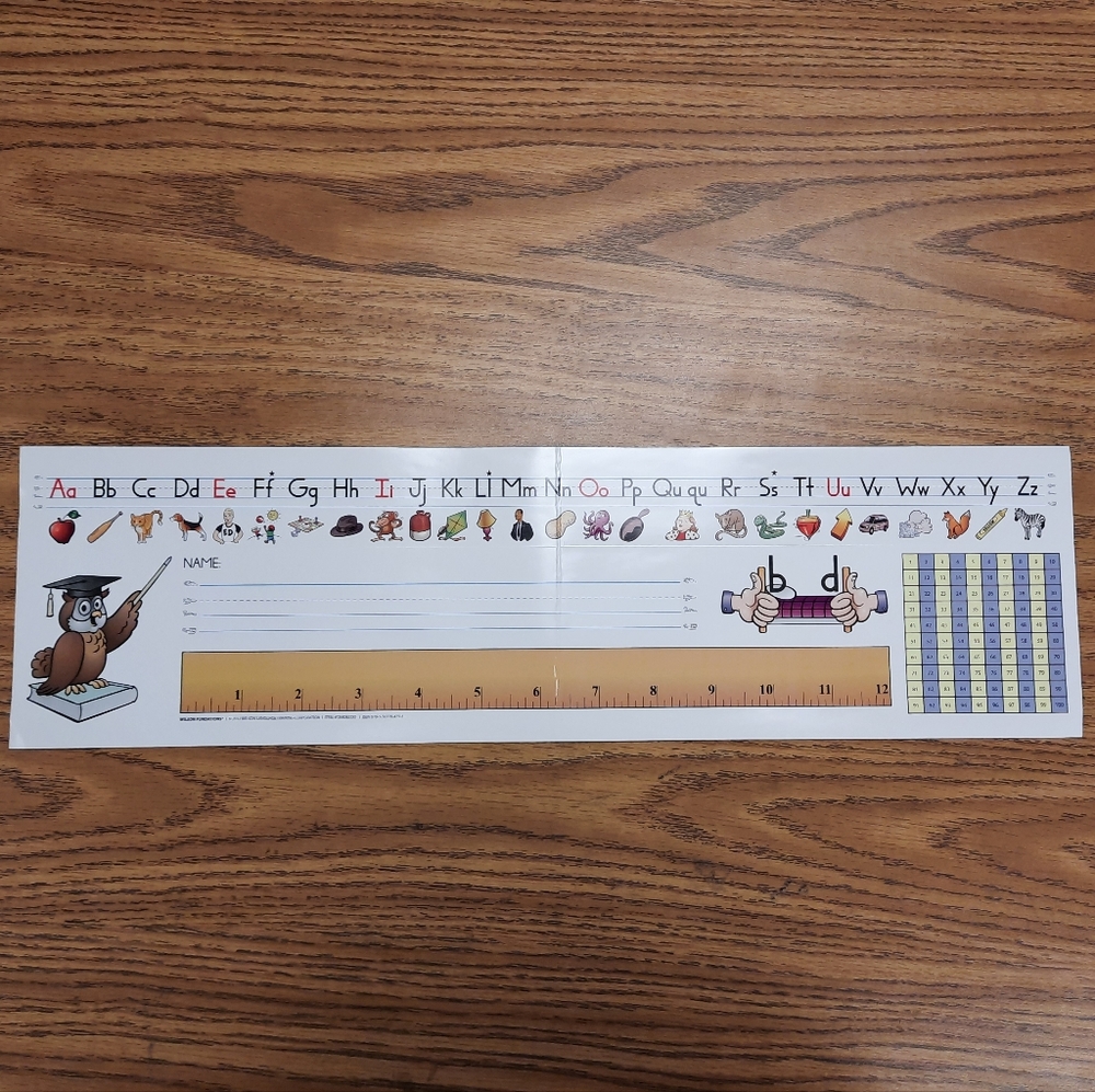 10 Pack of Fundations Name Tag Plates